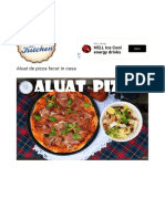 Aluat de Pizza Facut in Casa - Retete Culinare by Teo's Kitchen