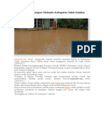 Banjir Dan Longsor Melanda Kabupaten Solok Sumbar