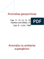 Aula - 9 - Anomalias - Geoquímicas - Parte - 2 - Cópia