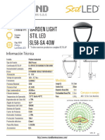 Garden Light Stil Led SL58-SA 40W