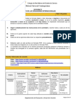 P3-HUC-Actividad 4 Objetivos de Los Organismos Internacionales