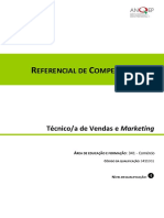 RC Tecnico de Vendas e Marketing - Referencial Competencias