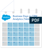 Business Days in Salesforce CRM Analytics (Tableau CRM)  | DB Services