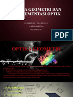 Optika Geometri Dan Instrumentasi Optik