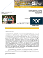 Relatório do 1o Trimestre de 2021 dos Missionários Denis e Annie Ramalho em Moçambique