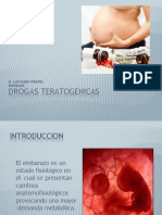 Drogas Teratogenas PDF