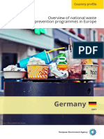 Germany Waste Prevention Country Profile 2021