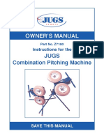 Owner'S Manual: Jugs Combination Pitching Machine