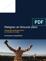 Religion at Ground Zero Theological Responses To Times of Crisis (Christopher Craig Brittain)