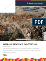 European Colonies in the Americas