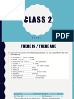 Class 2. Basic 1