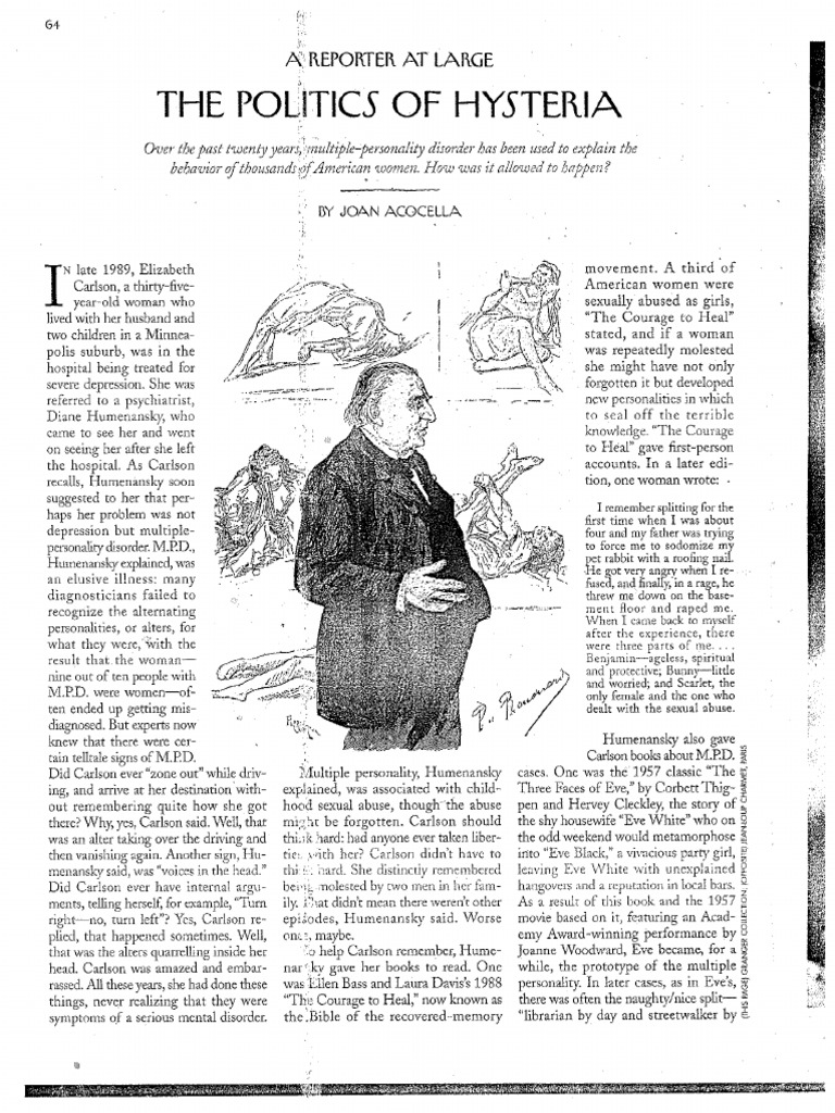 The Politics of Hysteria PDF