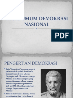 Teori Umum Demokrasi Nasional