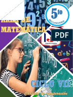 5to. Sec - Carpeta de Recuperación Matemática