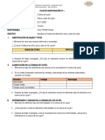 Plan de Investigación 3°