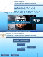 Información Organizacional Del Departamento de Impuestos Al Patrimonio