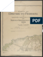 Carta do Distrito Federal 1:25.000