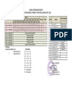 Jadwal Les 16-17 Maret 2022