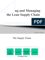 Building Lean Supply Chains