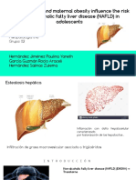 Infant Nutrition and Maternal Obesity Influence The Risk of Non-Alcoholic Fatty Liver Disease in Adolescents