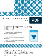 Konstitusi Dan Uud 1945