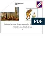 Guía de Lectura - Teseo, Vencedor Del Minotauro Versión Ana María Shua 7 - PDF