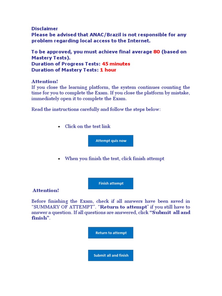 80 45 Minutes 1 Hour: Attempt Quiz Now Attempt Quis Now | PDF | Career ...