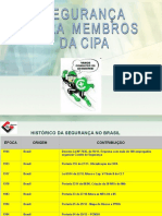 Histórico da segurança no Brasil e conceitos de acidentes do trabalho