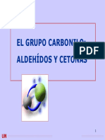 El Grupo Carbonilo Aldehidos y Cetonas