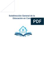 Fichas para Expediente Educacion en Casa