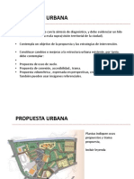 Ejemplo de Propuesta Urbana