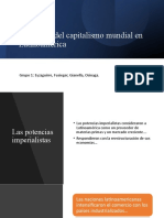 Influencia del capitalismo en Latinoamérica: materias primas, mercados e intervenciones