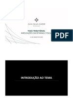 Trata sobre decisão do STF sobre exclusão do ICMS da base de cálculo do PIS e Cofins e suas implicações societárias e fiscais