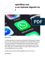 Como Compartilhar Sua Localização Ou Rastrear Alguém No WhatsApp - Olhar Digital