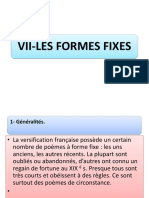 7-Vii-Les Formes Fixes