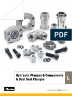 Parker Adaptors Hydraulic Flanges & Components & Dual Seal Flanges