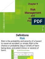 Chapter 9 - Risk - Management & Accident Prevention - Short-1