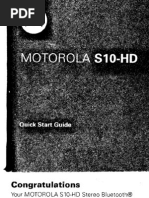 Download Motorola S10-HD Bluetooth Headphones Manual EN by Jeff SN57484980 doc pdf