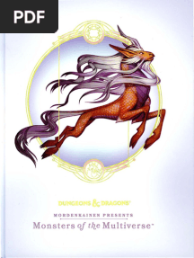 Mordenkainen Presents: Monsters of The Multiverse