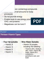 Important slides Nutrition ch7