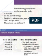 Important Slides Nutrition ch7