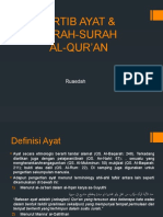 Tartib Ayat & Surah