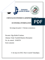 Investigacion Integracion Economica