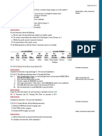 Exercises 2-1 Transactions