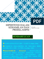 Hipertensi Dalam Kehamilan Dan Preeklampsia 2022