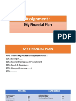 Assignment:: My Financial Plan