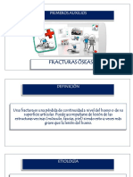 Primeros Auxilios para Fracturas Óseas