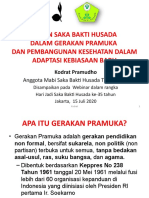 2020 Peran SBH Bagi Gerakan Pramuka Webinar SBH 15 Juli 2020-Update