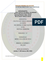 Portafolio Fin de Ciclo Calculo