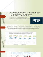 Situacion de La Iras en La Region Loreto